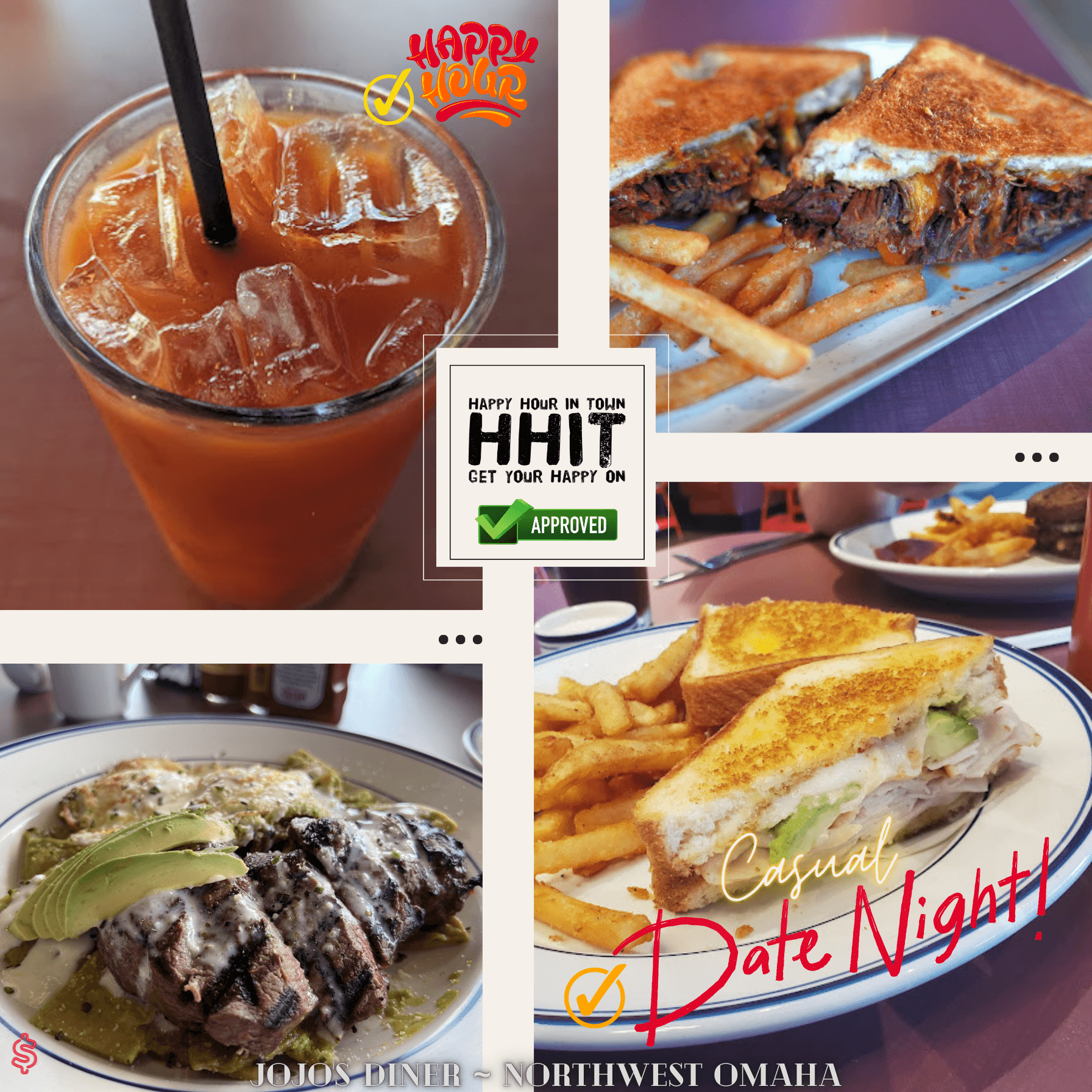 Jojo's Diner West Omaha Happy Hour In Town
