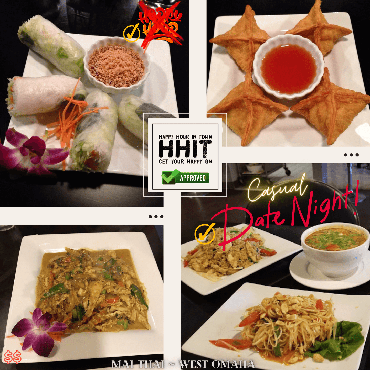 Mai Thai Harvey Oaks Omaha Happy Hour In Town