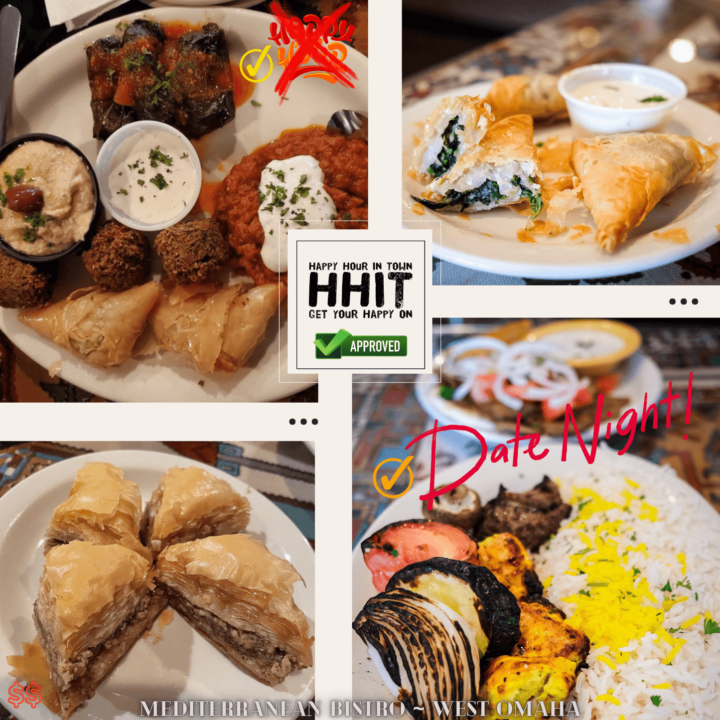 Mediterranean Bistro Omaha NE Happy Hour In Town