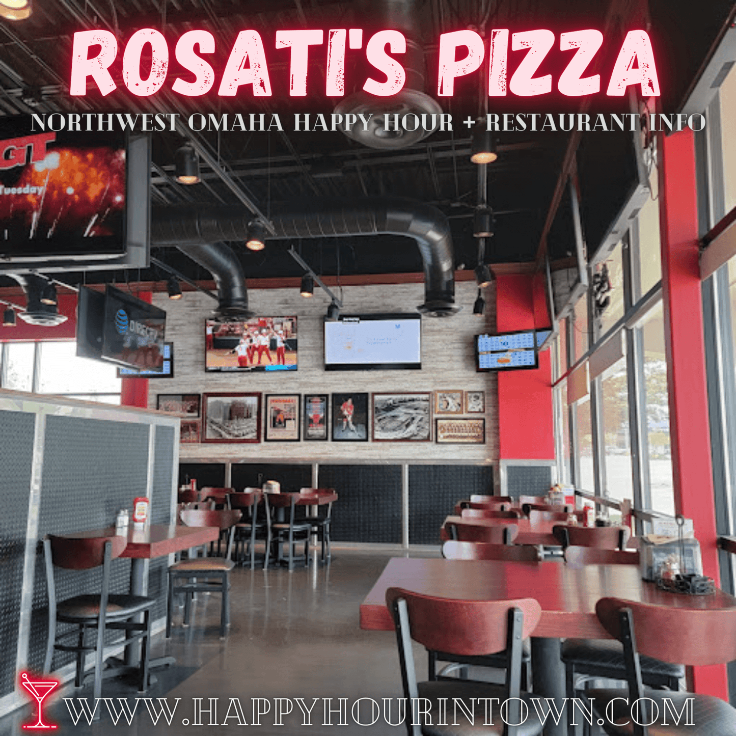 Rosati's Pizza Omaha Happy Hour in Town