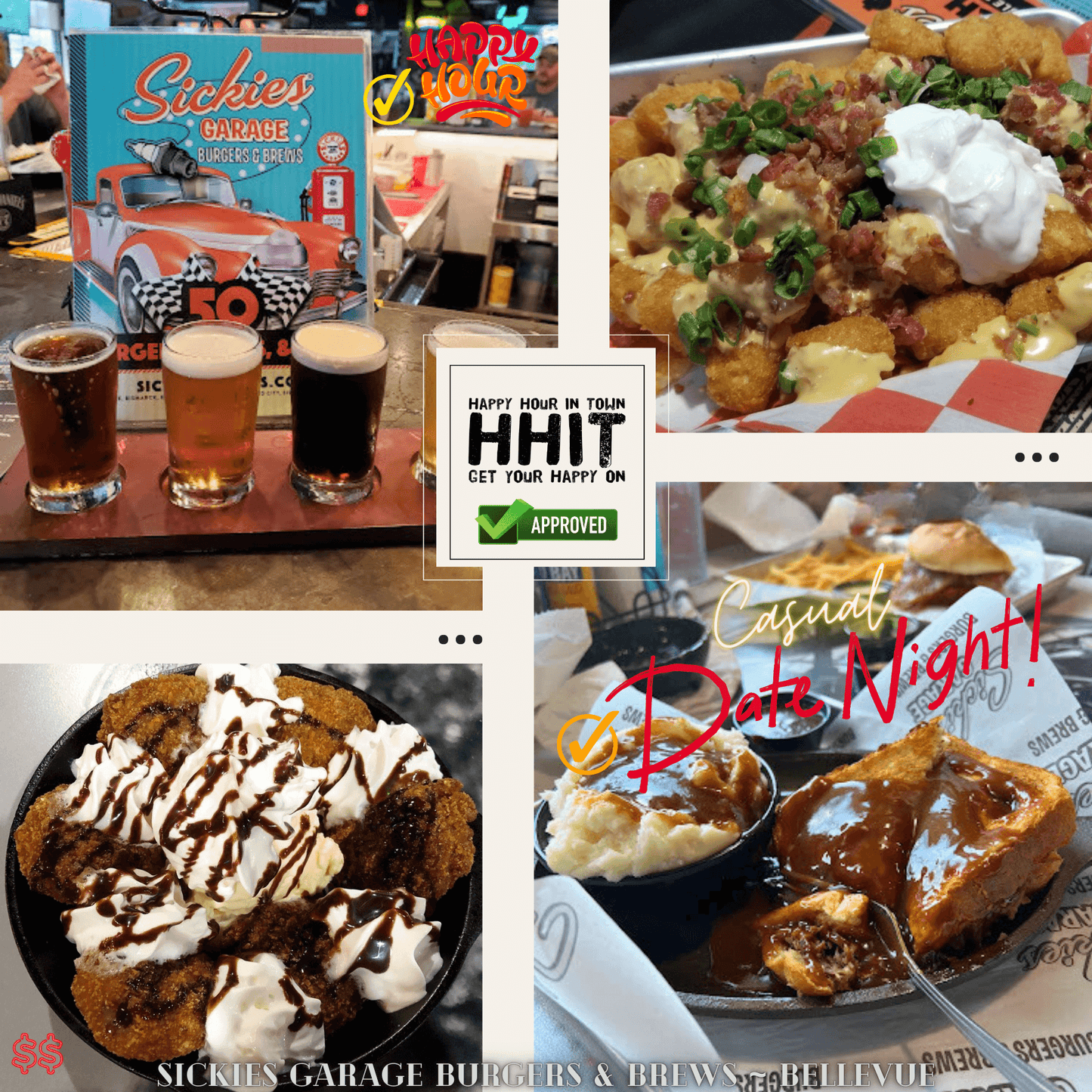 sickies garage burgers and brews bellevue photos