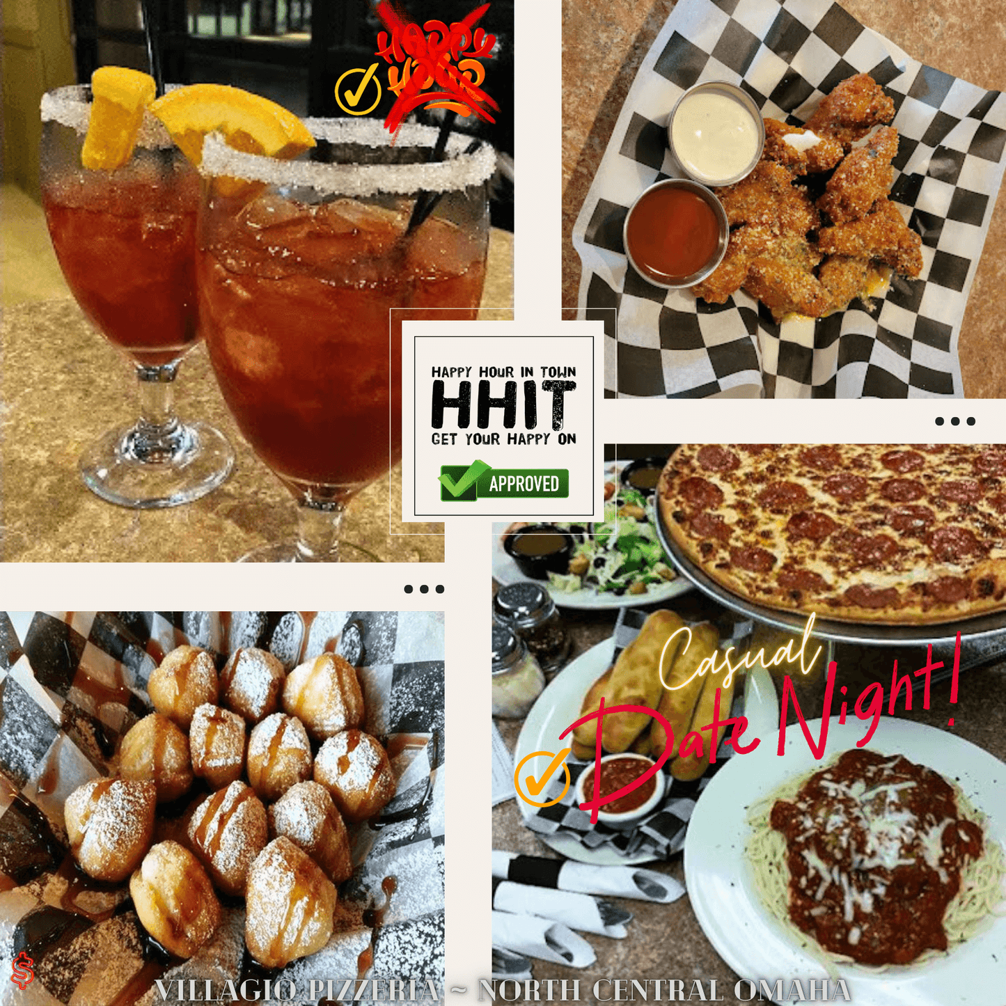 villagio pizza omaha happy hour in town