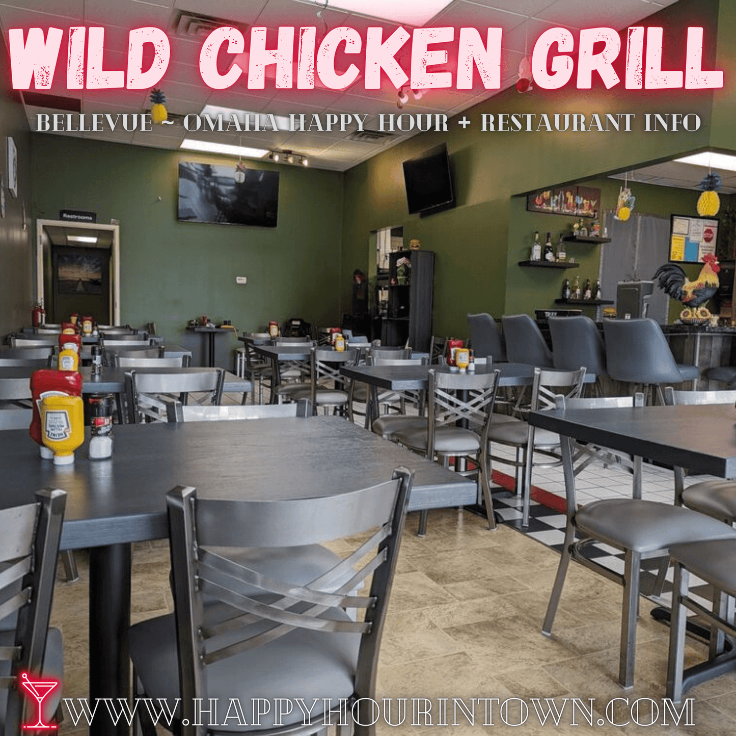 Wild Chicken Grill Bellevue Happy Hour In Town