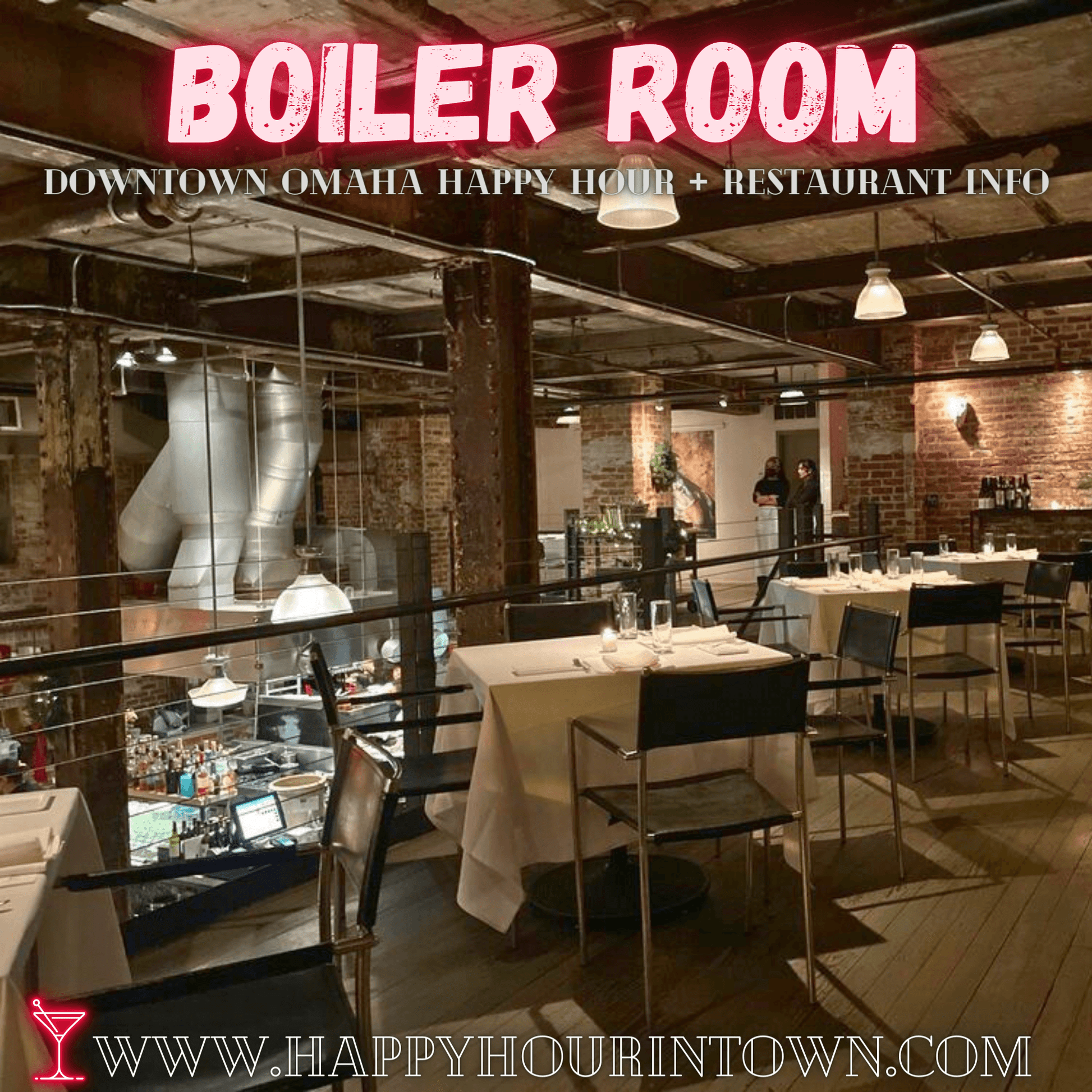 The Boiler Room Omaha Happy Hour In Town Restaurant Info