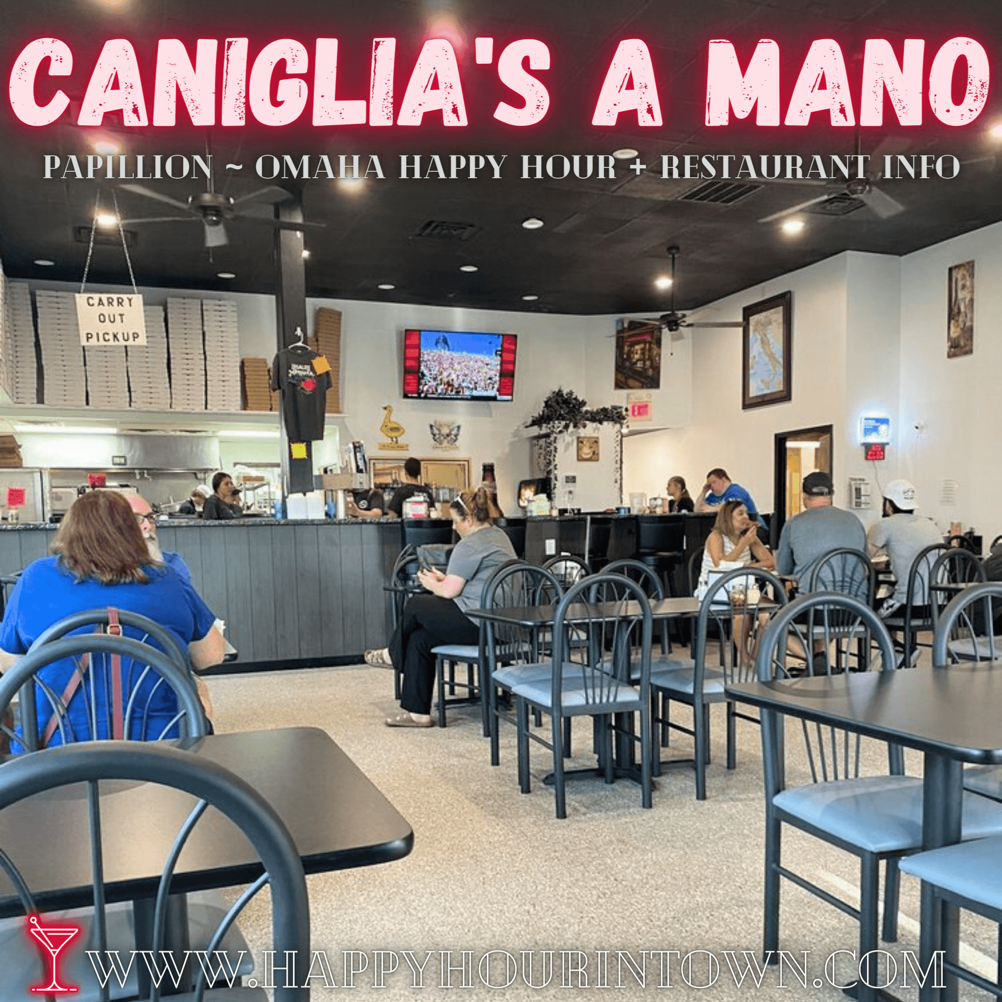 Caniglia's A Mano Papillion Pizza Omaha Happy Hour In Town