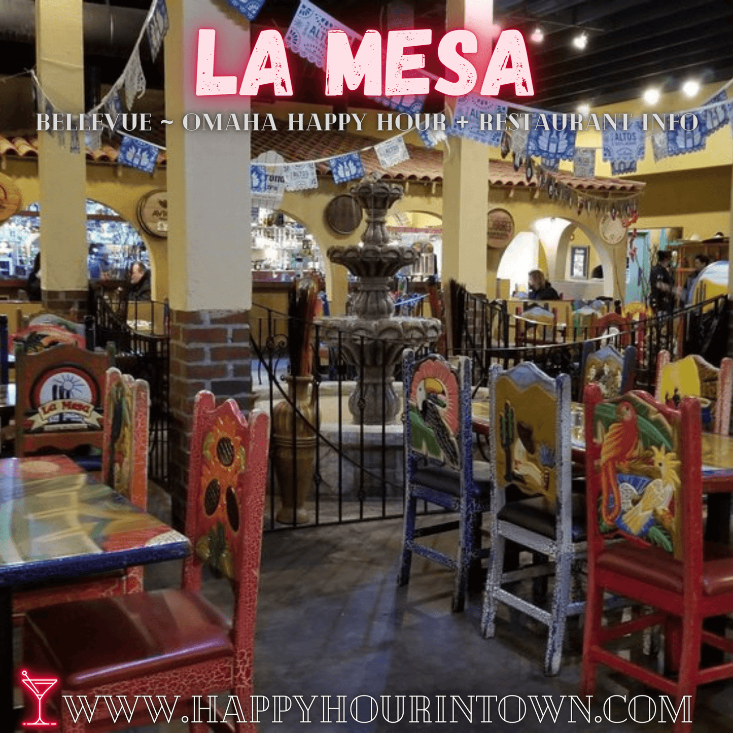 La Mesa Mexican Restaurant Omaha Happy Hour In Town Bellevue