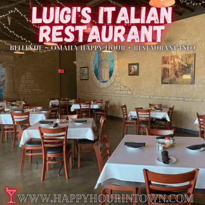 luigi's bellevue ne italian restaurant omaha happy hour in town