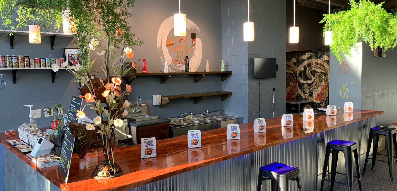 Naughty Buddha Burger Bar Omaha Vegan Restaurant Highlights Info Reviews