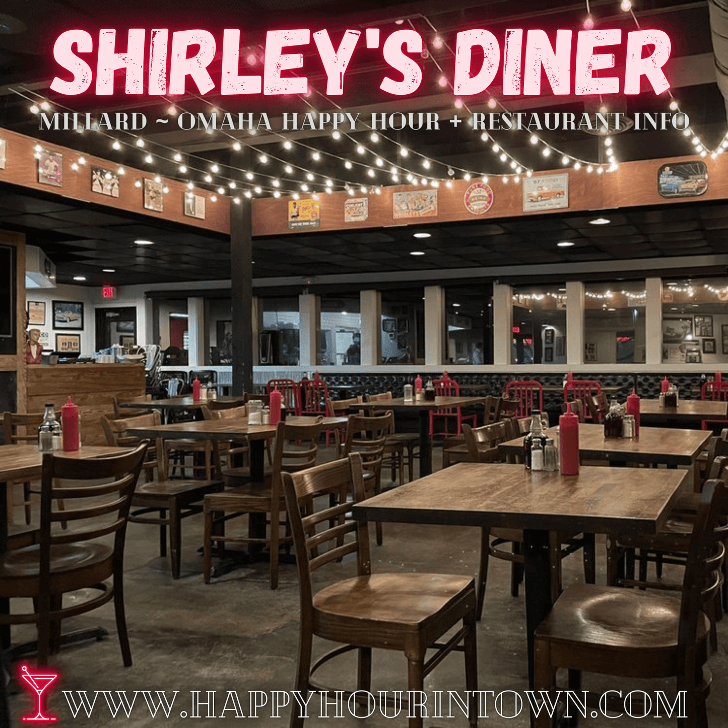 Shirley's Diner Omaha Brunch, Breakfast, Lunch & Dinner Happy Hour In Town