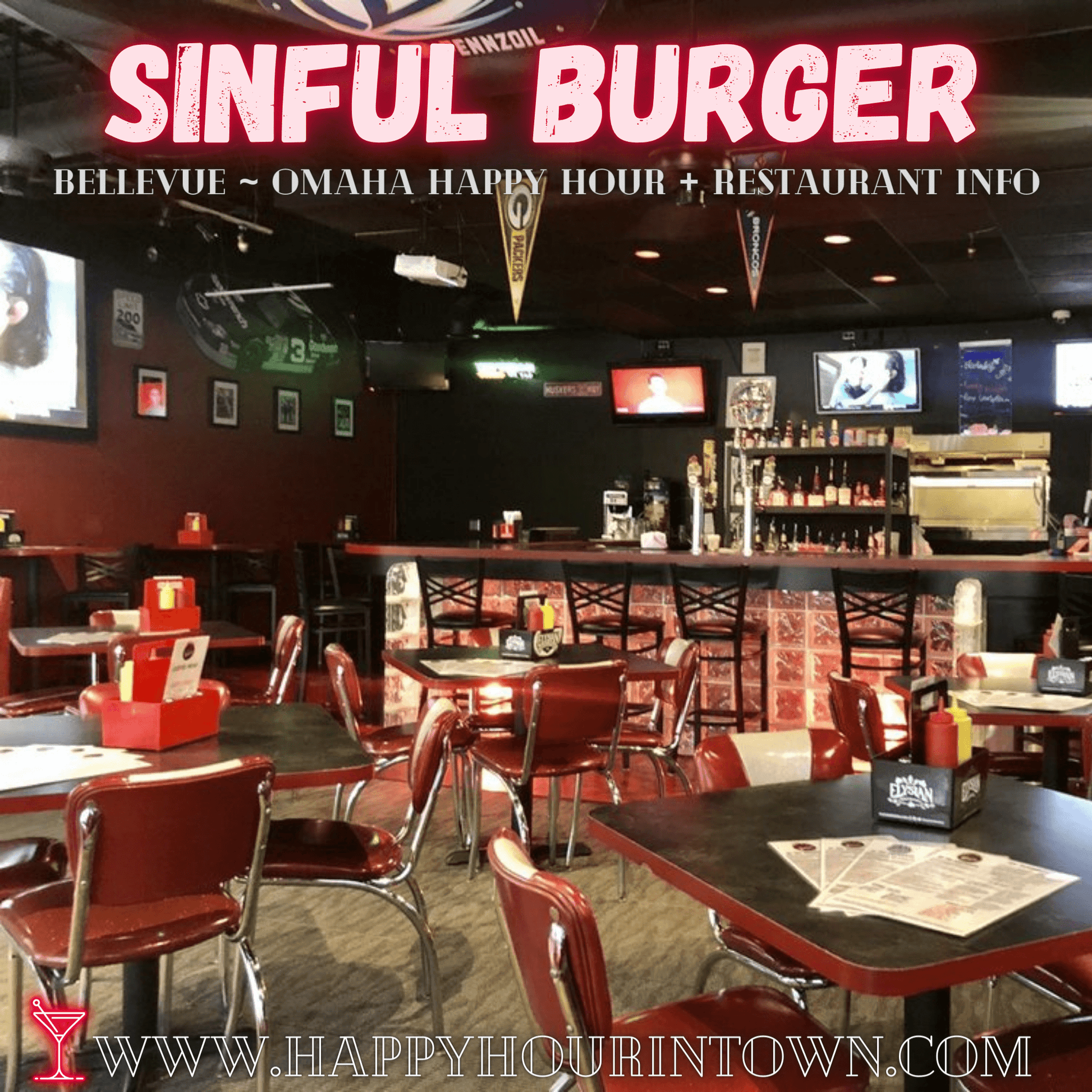 Sinful Burger Bellevue Sports Grill Happy Hour In Town