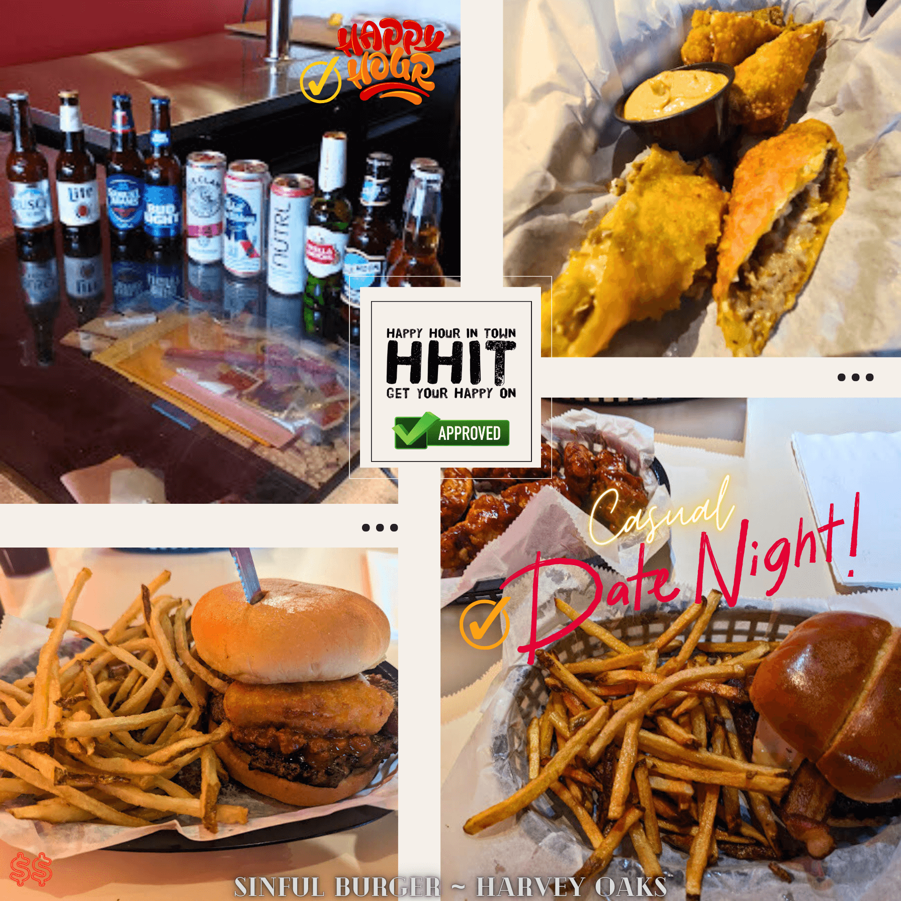 Sinful Burger Omaha Happy Hour In Town