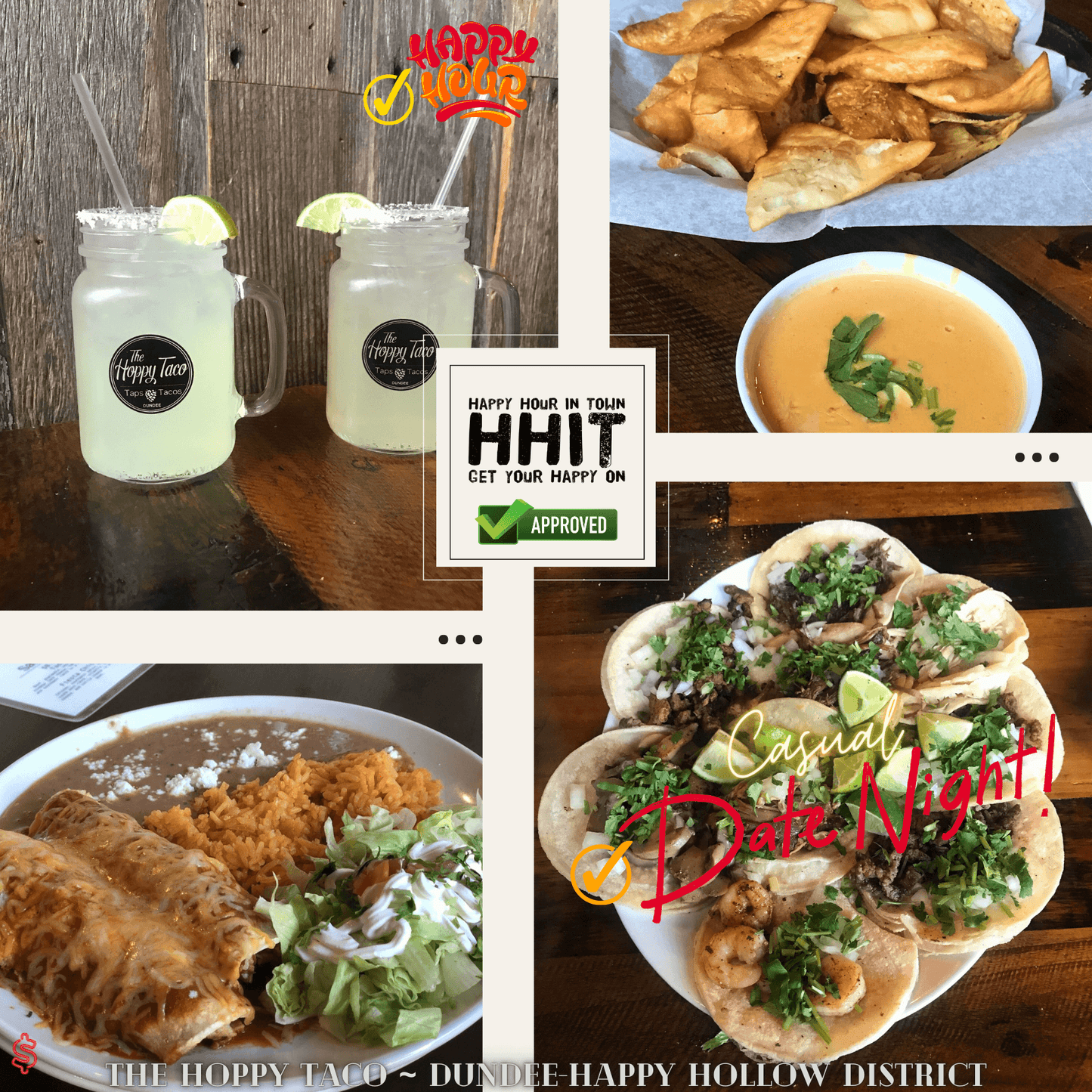 The Hoppy Taco Omaha Happy Hour In Town Dundee
